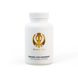 Turmeric with BioPerine® (Black Pepper Fruit Extract) Supplement (60 Capsules) U.S Customers only