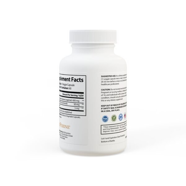 Turmeric with BioPerine® (Black Pepper Fruit Extract) Supplement (60 Capsules) U.S Customers only - Image 4